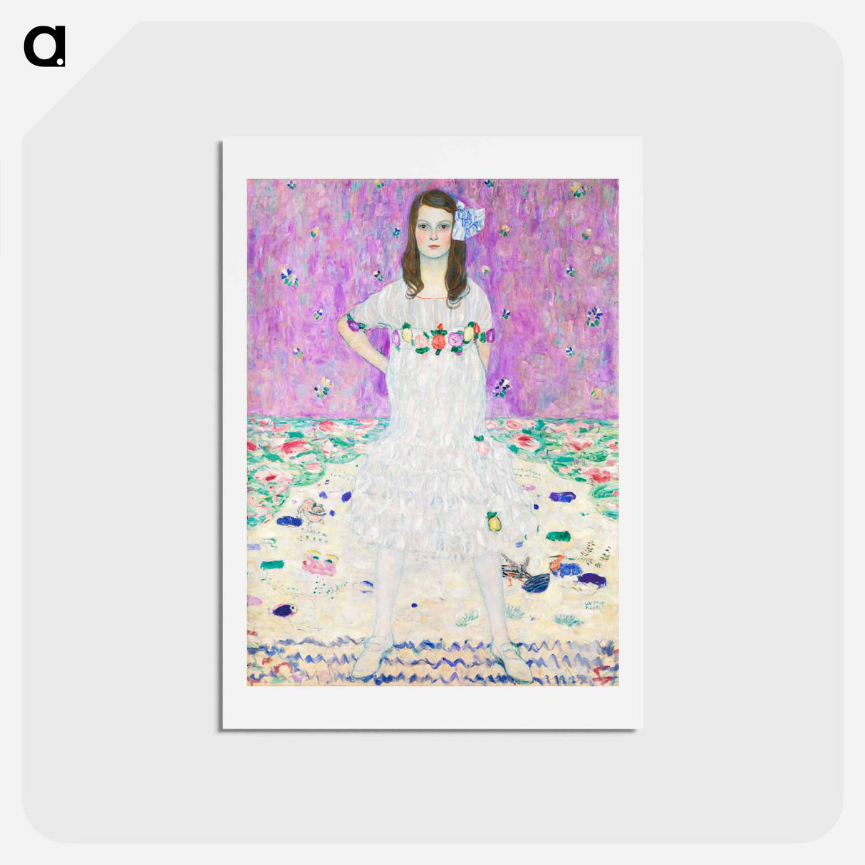 アートポストカード-Mäda Primavesi - グスタフ クリムト Postcard.