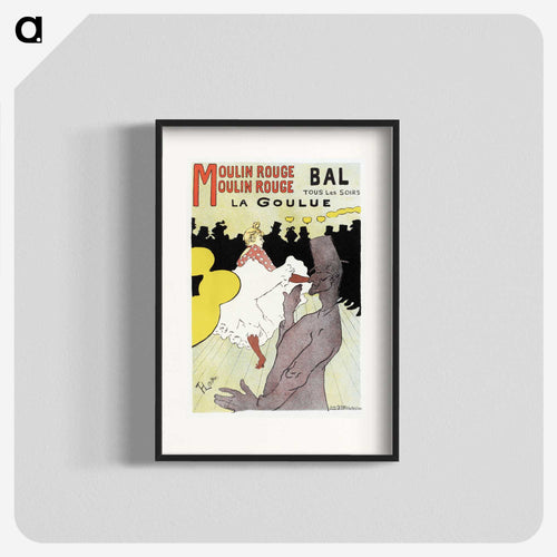 Affiche pour le Moulin Rouge 