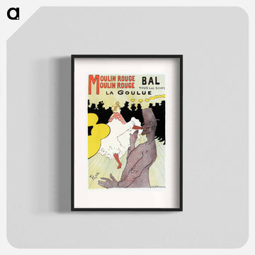Affiche pour le Moulin Rouge 