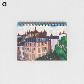 アートメモ帳-Rooftops, Paris - ヘンリー ライマン サイエン Memo.