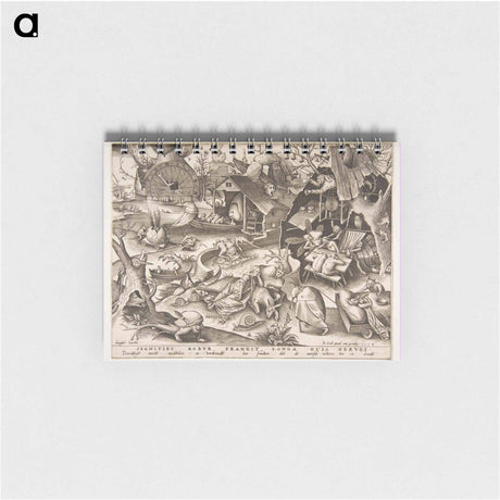 アートメモ帳-Sloth (Desidia)
 - ヒエロニムス ボス Memo.