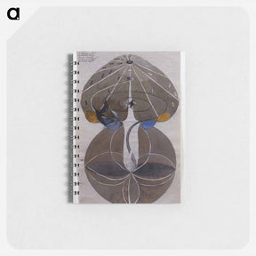 アートメモ帳-Tree of Knowledge No.2 Series W - ヒルマ アフ クリント Memo.