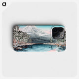 Mt. Fuji from Tagonoura, Snow Scene - 高橋 宏明 Phone Case.