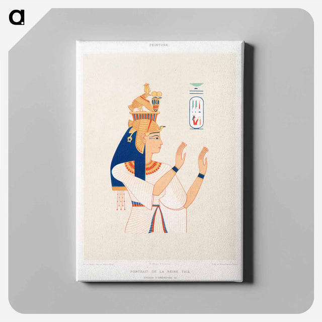 アートパネル-Queen Tiye
 - エジプト美術史 Canvas.