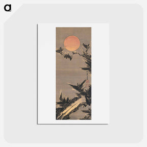 アートポストカード-New Year's Sun
 - 伊藤若冲 Postcard.