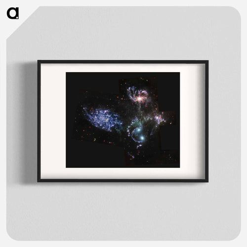 Stephan's Quintet
 - ジェームズ ウェッブ宇宙望遠鏡 Poster.
