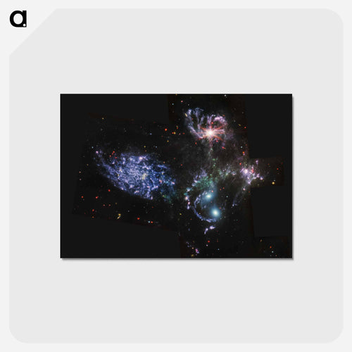 Stephan's Quintet
 - ジェームズ ウェッブ宇宙望遠鏡 Postcard.
