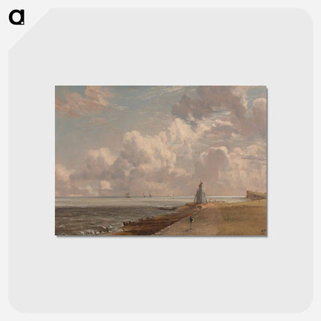 アートポストカード-Harwich: The Low Lighthouse and Beacon Hill
 - ジョン コンスタブル Postcard.