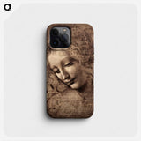 La Scapigliata - Leonardo da Vinci Phone Case.