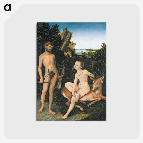Apollo and Diana
 - ルーカス クラナッハ Postcard.