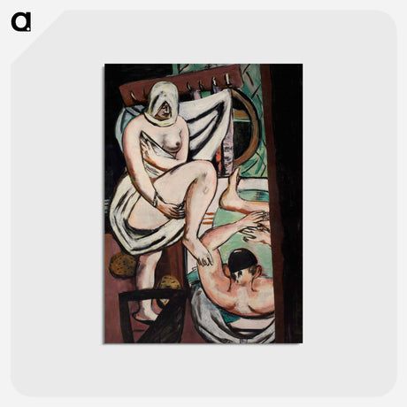 アートポストカード-The Bath
 - マックス ベックマン Postcard.