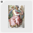 1-8_Michelangelo-Buonarroti_postcard