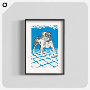 アートポスター-Bulldog - モリツ ユング Poster.