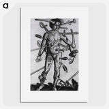 アートポスター-Wound Man
 - 国立医学図書館 Poster.