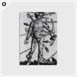 アートポストカード-Wound Man
 - 国立医学図書館 Postcard.