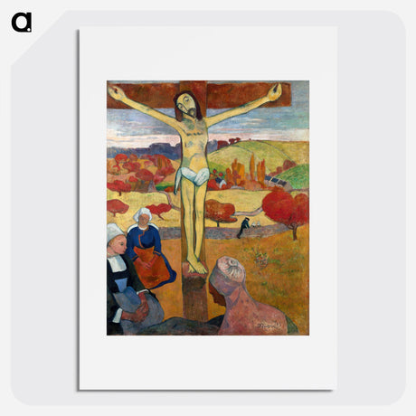 The Yellow Christ - Paul Gauguin Poster.