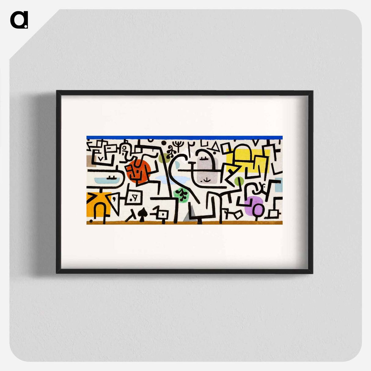 Paul Klee's Rich Port
 - パウル クレー Poster.