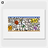 Paul Klee's Rich Port
 - パウル クレー Poster.