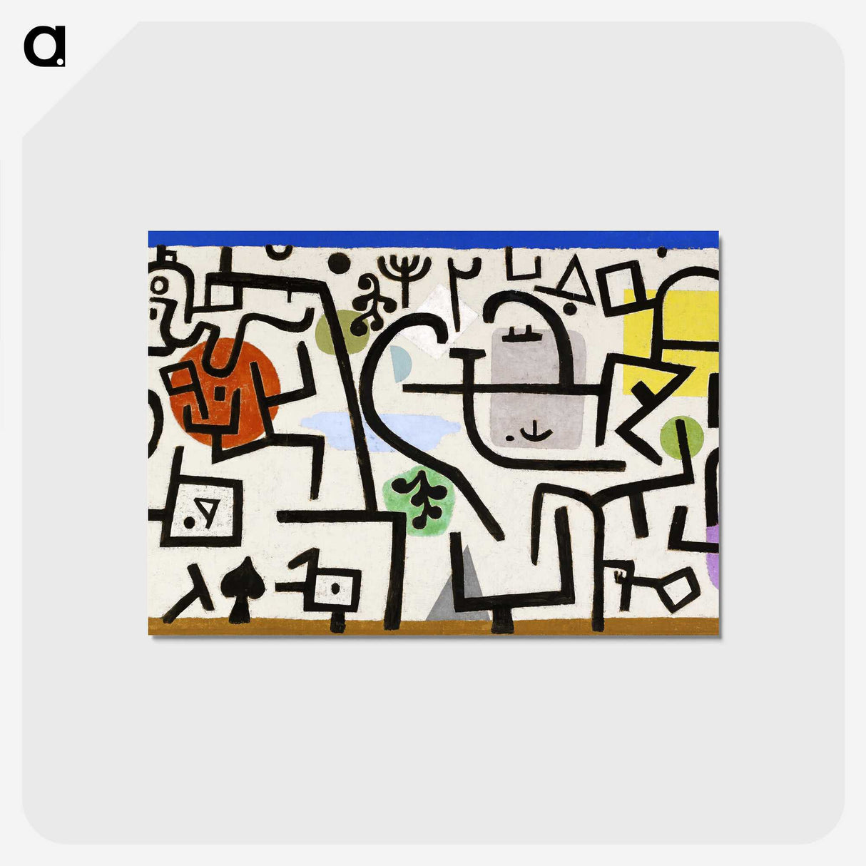 1-8_Paul-Klee_postcard