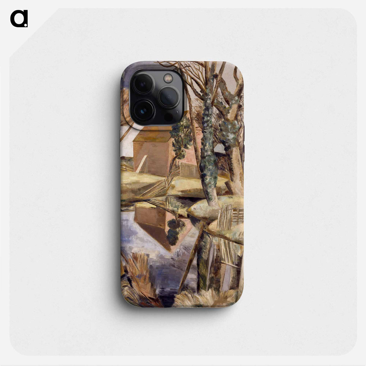 Oxenbridge Pond - ポール ナッシュ Phone Case.