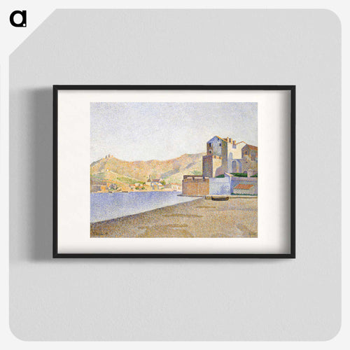 The Town Beach, Collioure, Opus 165 - ポール シニャック Poster.