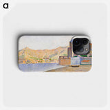 The Town Beach, Collioure, Opus 165 - Paul Signac Phone Case.