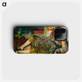 Odalisque - Pierre Auguste Renoir Phone Case.