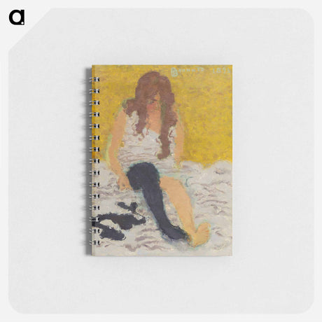 アートメモ帳-Woman Putting on Her Stockings
 - ピエール ボナール Memo.