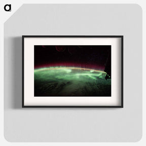 アートポスター-Terrestrial Aurora from the International Space Station
 - 地球 Poster.