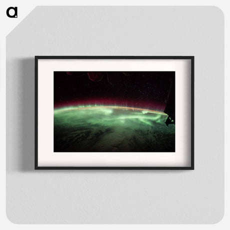 アートポスター-Terrestrial Aurora from the International Space Station
 - 地球 Poster.
