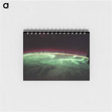 アートメモ帳-Terrestrial Aurora from the International Space Station
 - 地球 Memo.