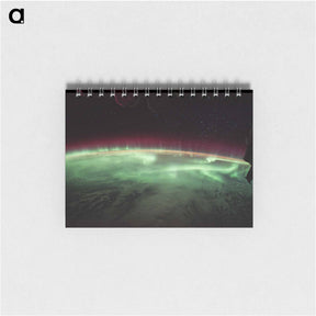 アートメモ帳-Terrestrial Aurora from the International Space Station
 - 地球 Memo.