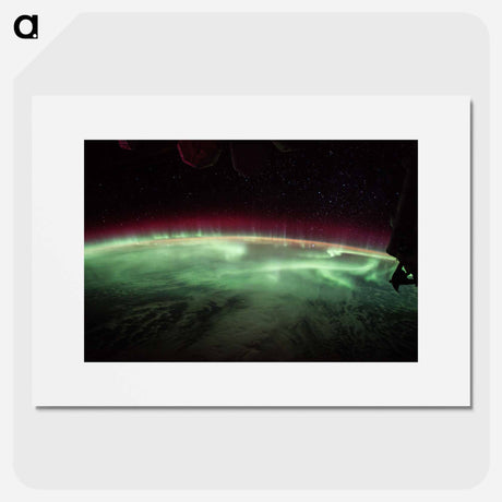 アートポスター-Terrestrial Aurora from the International Space Station
 - 地球 Poster.
