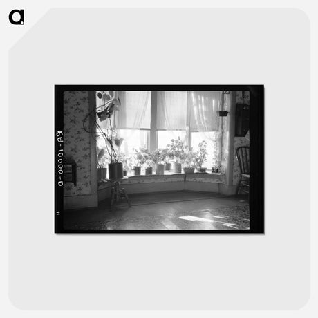 アートポストカード-Farmhouse Living Room
 - ラッセル リー Postcard.