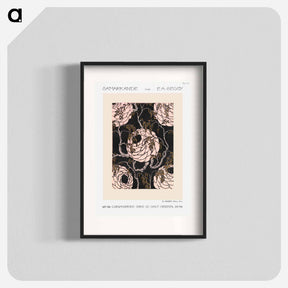 アートポスター-Samarkande Flower Pattern
 - サマルカンデ Poster.