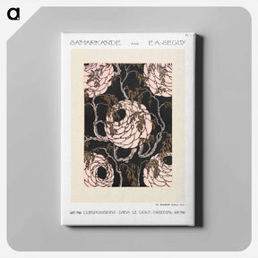 アートパネル-Samarkande Flower Pattern
 - サマルカンデ Canvas.