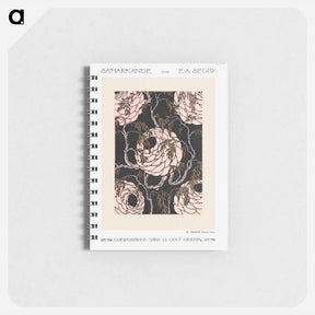 アートメモ帳-Samarkande Flower Pattern
 - サマルカンデ Memo.