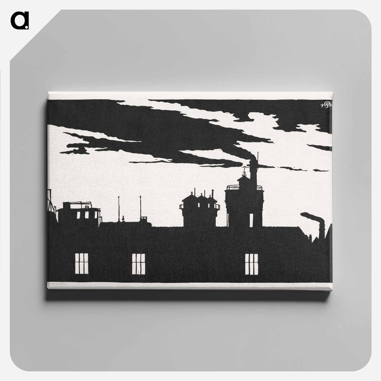 Silhouette Oostergasfabriek
 - サミュエル ジェスルン Canvas.
