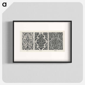 アートポスター-Ornament, from Owen Jones' Grammar of Ornament
 - 装飾の文法 Poster.