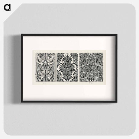 アートポスター-Ornament, from Owen Jones' Grammar of Ornament
 - 装飾の文法 Poster.