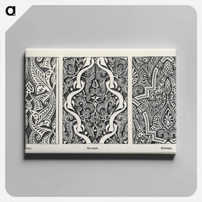 アートパネル-Ornament, from Owen Jones' Grammar of Ornament
 - 装飾の文法 Canvas.