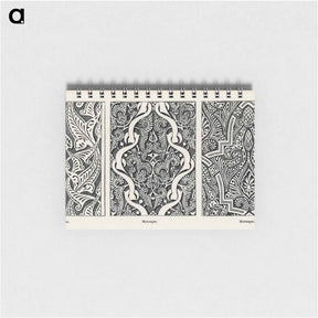 アートメモ帳-Ornament, from Owen Jones' Grammar of Ornament
 - 装飾の文法 Memo.