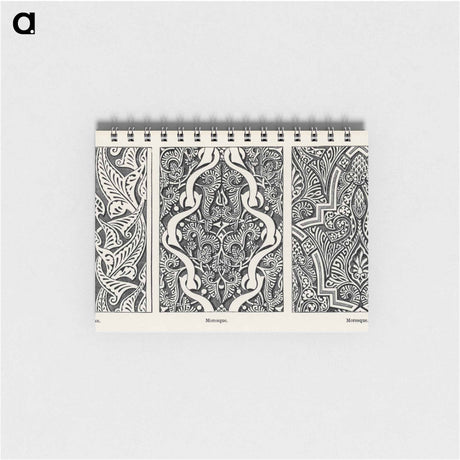 アートメモ帳-Ornament, from Owen Jones' Grammar of Ornament
 - 装飾の文法 Memo.