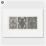 アートポスター-Ornament, from Owen Jones' Grammar of Ornament
 - 装飾の文法 Poster.