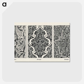 アートポストカード-Ornament, from Owen Jones' Grammar of Ornament
 - 装飾の文法 Postcard.