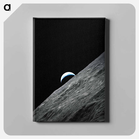 アートパネル-Crescent Earth
 - ムーン Canvas.