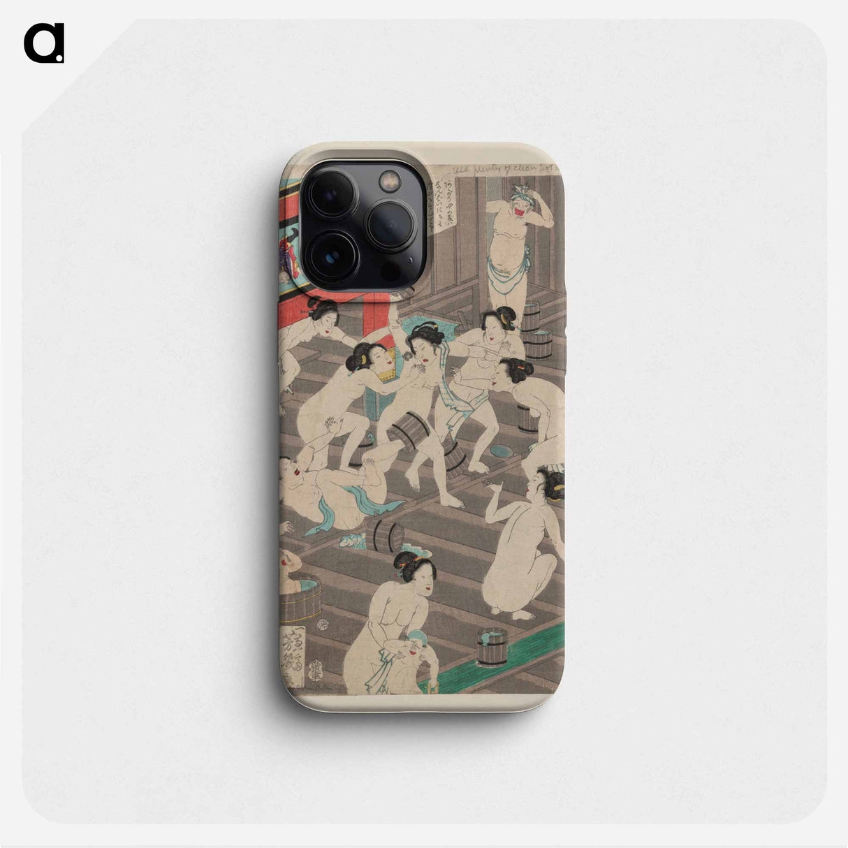 Hada kurabe hana no shōbuyu kurabe, koshi yuki no ya - 豊原 国周 Phone Case.