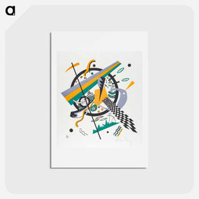 アートポストカード-Kleine Welten IV (Small Worlds IV) - ワシリー カンディンスキー Postcard.