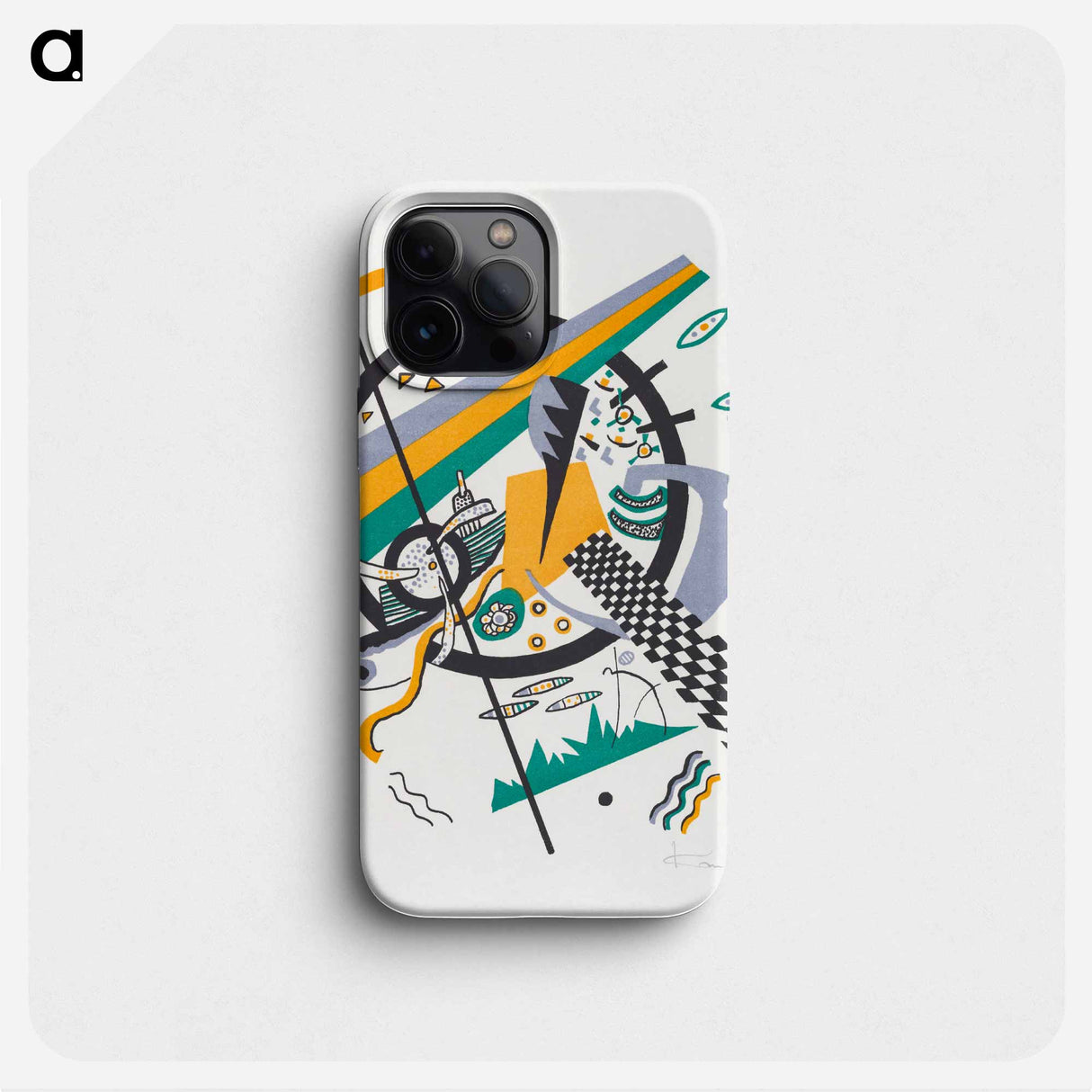 Kleine Welten IV (Small Worlds IV) - Wassily Kandinsky Phone Case.