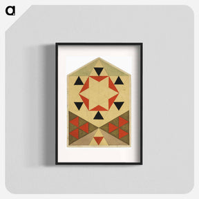 アートポスター-Geometrische Studie
 - ウィーン博物館 Poster.